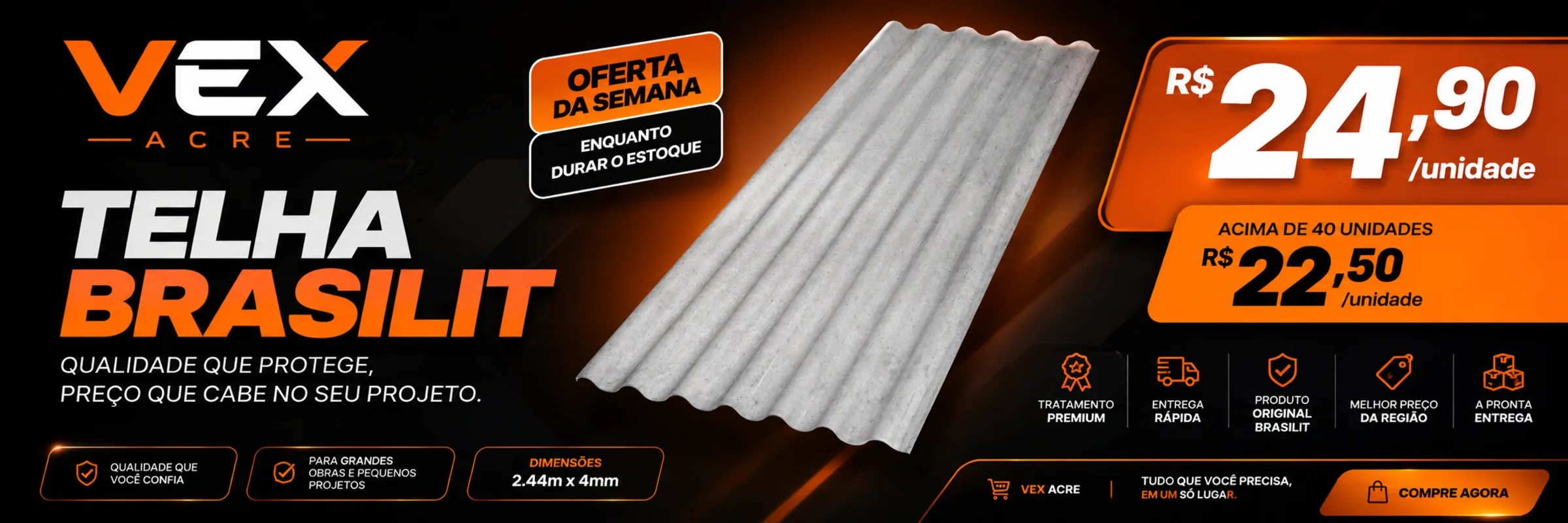 Telha Promoção