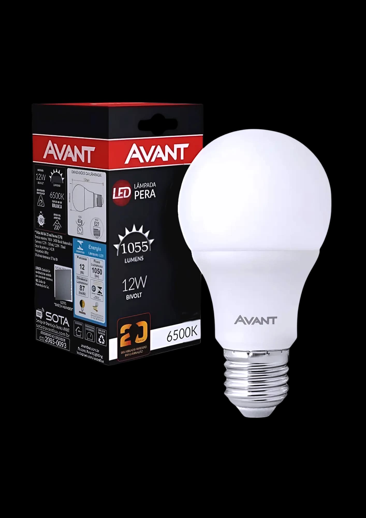 LAMPADA LED 12 W BCA/6500K - AVANT